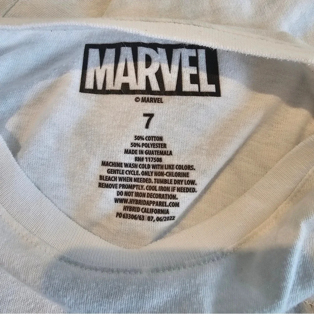 Marvel kids sz